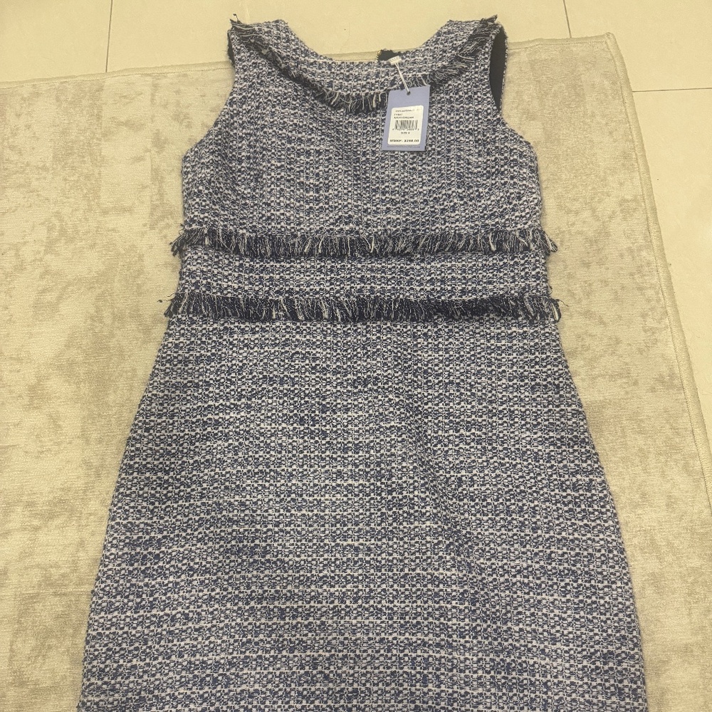 Sail to Sable Size navy/cream dress - size 8